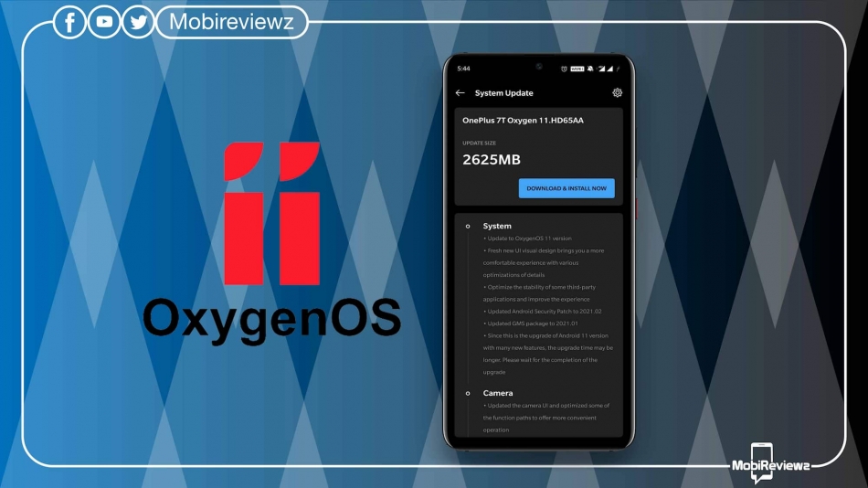 تحميل تحديث OxygenOS 11 (اندرويد 11) المستقر لهاتف OnePlus 7T و OnePlus 7T Pro مع شرح التثبيت