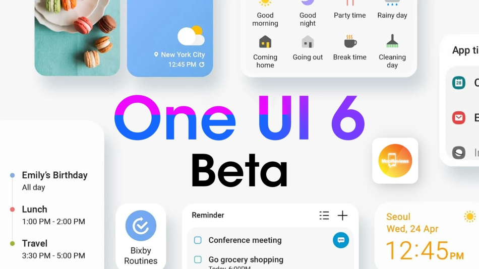 رصد رومات OneUI 6.0 beta على خوادم Samsung الهندية والأوروبية
